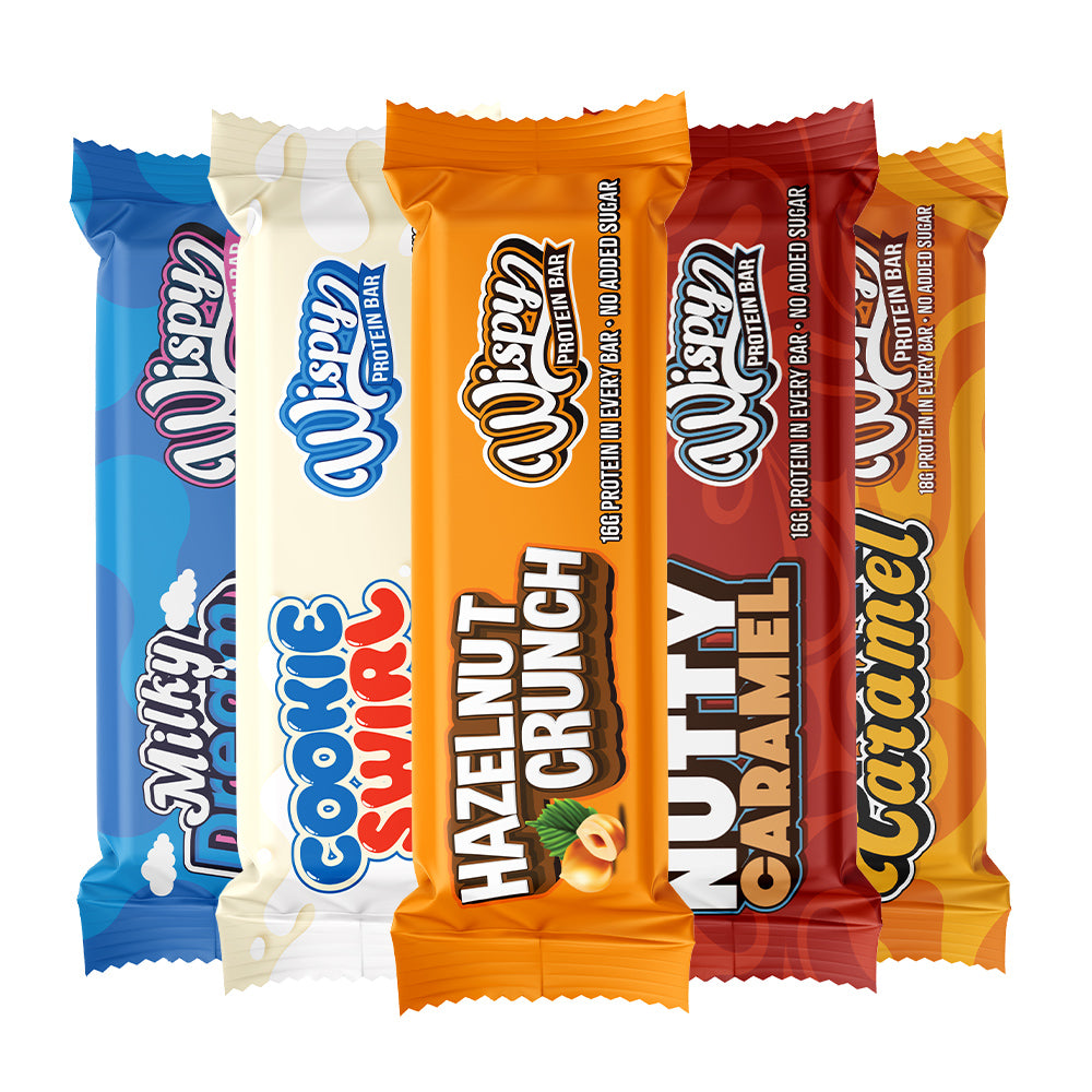 Wispy Protein Bar - Bland Selv (10x 55g) - Proteinbarer
