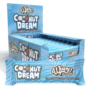 Wispy Protein Bar - Coconut Dream (10x 55g) - Proteinbarer