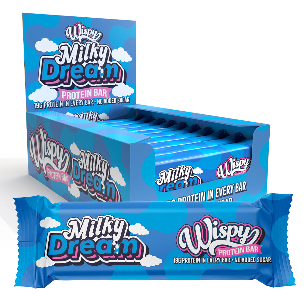 Wispy Protein Bar - Milky Dream (10x 55g) - Proteinbarer