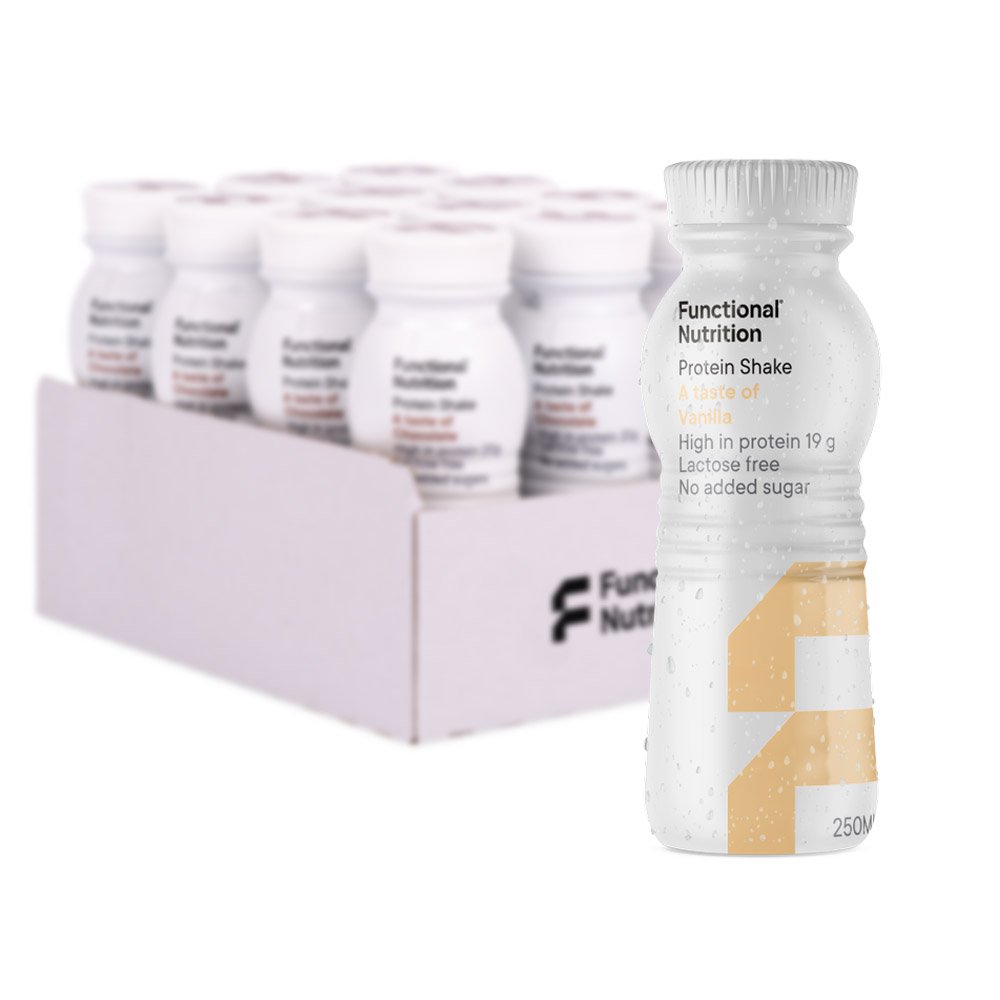 Functional Nutrition Protein Shake - Vanilla (12x 250ml) - Drikke