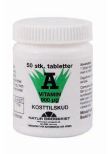 ND A-Vitamin • 50 tab. DATOVARE 01-02/2025