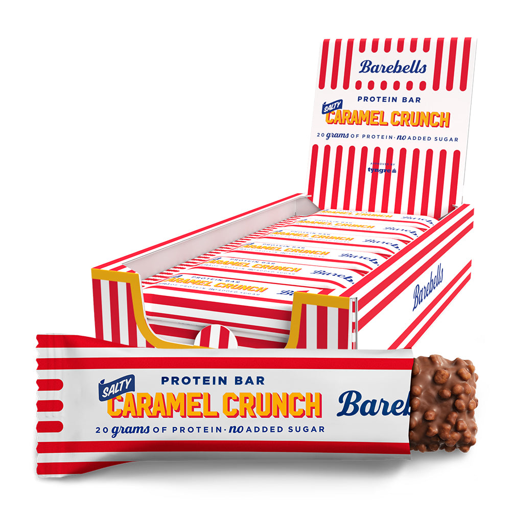 Barebells Protein Bar - Salty Caramel Crunch (12x 55g) - Proteinbarer