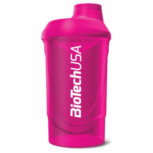 BioTechUSA Wave Shaker - Lyserød Magenta | Praktisk shaker til proteinshakes | Perfekt til træning