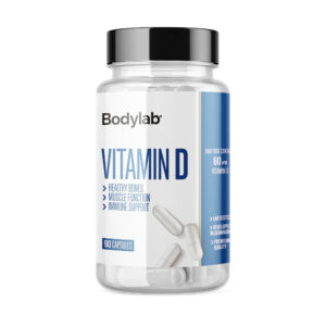 Bodylab Vitamin D (90 stk) - D-vitamin til immunforsvar & knogler | Høj kvalitet