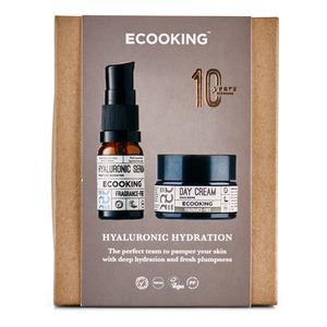 ECOOKING Sampak Mini Day cream, Mini Hyaluronic Serum - Jubilæum 2025 - 1 stk.