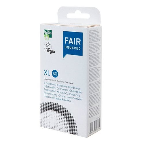 Fair Squared Kondomer XL 60 (8 stk)