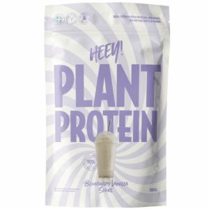 Heey! Vegan Plant Protein + Vitamin B12 Blueberry Vanilla Swirl (500 g)