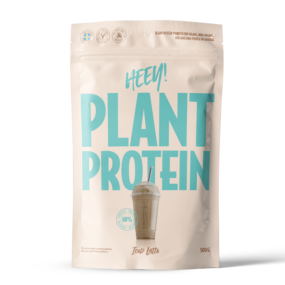 Heey! Vegan Protein - Iced Latte (500g) - Proteinpulver