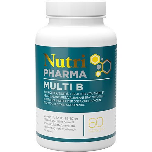 Multi B Nutripharma - 60 kapsler