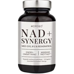 Nordbo NAD+ Synergy - 40 kapsler