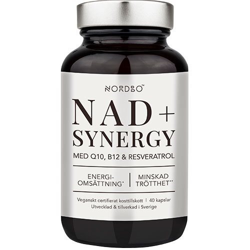 Nordbo NAD+ Synergy - 40 kapsler