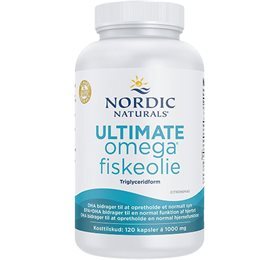 Nordic Naturals Ultimate Omega fiskeolie, 120kap.