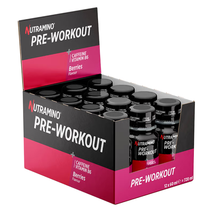 Nutramino Pre-Workout Shot Berries (12 x 60 ml)
