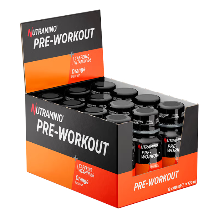 Nutramino Pre-Workout Shot Orange (12 x 60 ml)