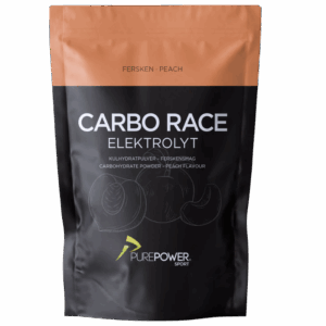 PurePower Carbo Race Elektrolyt Fersken (1 kg)