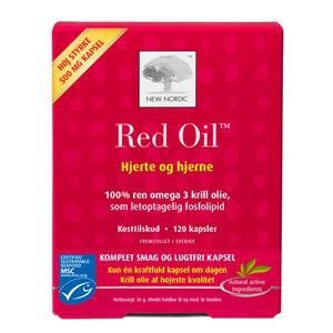 Red Oil Omega 3 Krill Olie - 120 kaps.