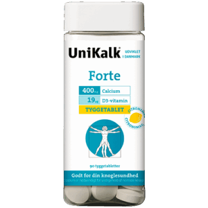UniKalk Forte (90 tyggetabletter)