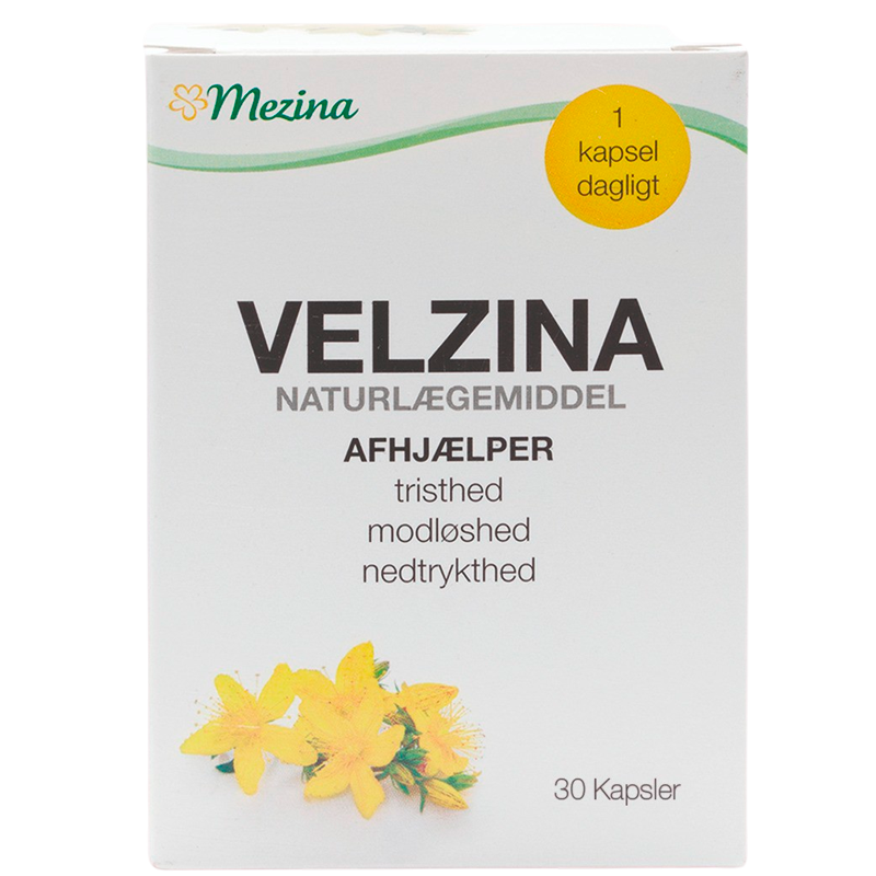 Velzina Hypericum 231-333 mg (30 kap)