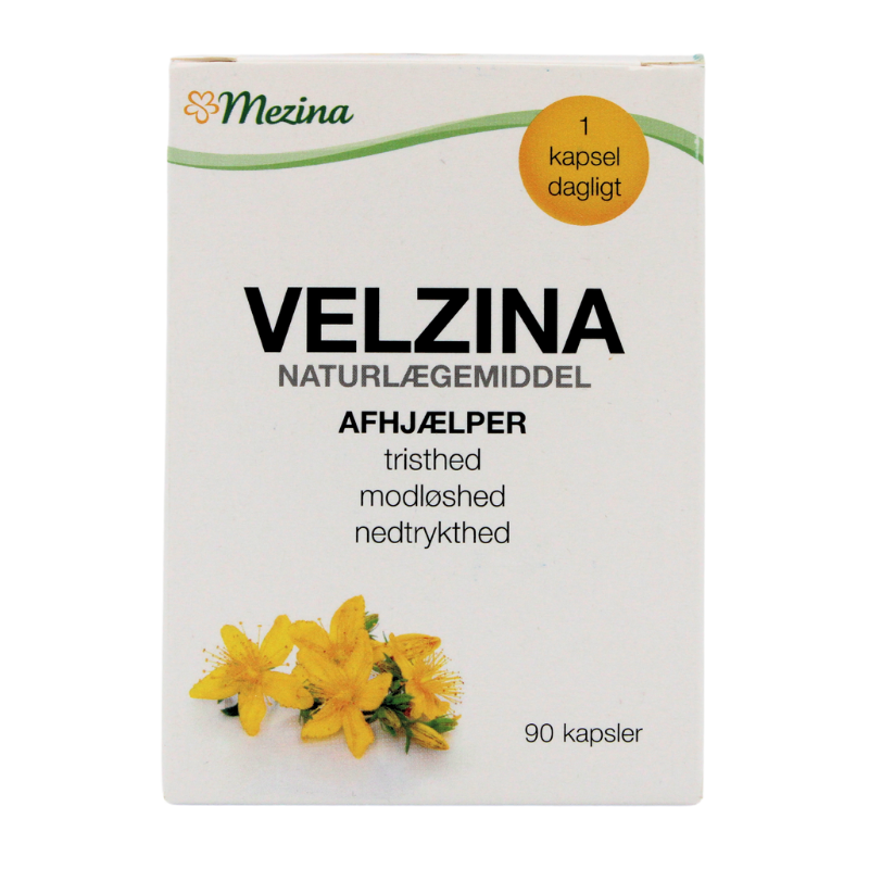Velzina Hypericum 231-333 mg (90 kapsler)