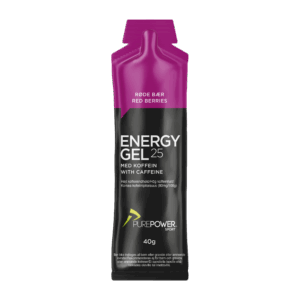 Energy Gel Koffein Røde Bær 40 g