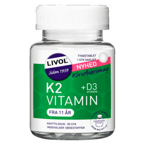 Livol K2 Vitamin (50 tyggetab)