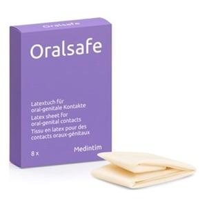 Oralsafe Slikkelapper u. smag - 8 stk.