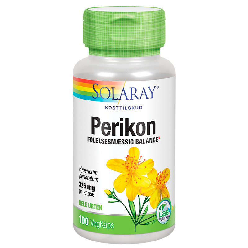 Solaray Perikon 325 mg (100 kapsler)