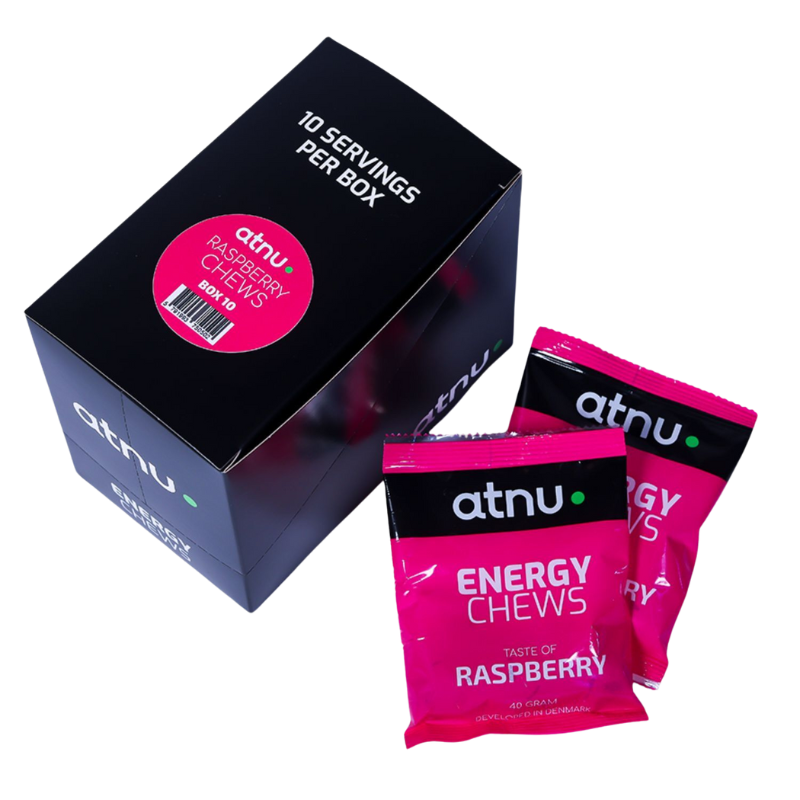 ATNU Energy Chews Raspberry (10x40 g)