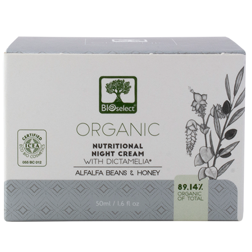 Bioselect Intensiv Natcreme Anti-Rynke Pleje (50 ml)