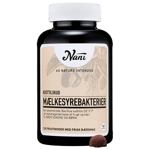 Nani Mælkesyrebakterier (120 frugtbidder)