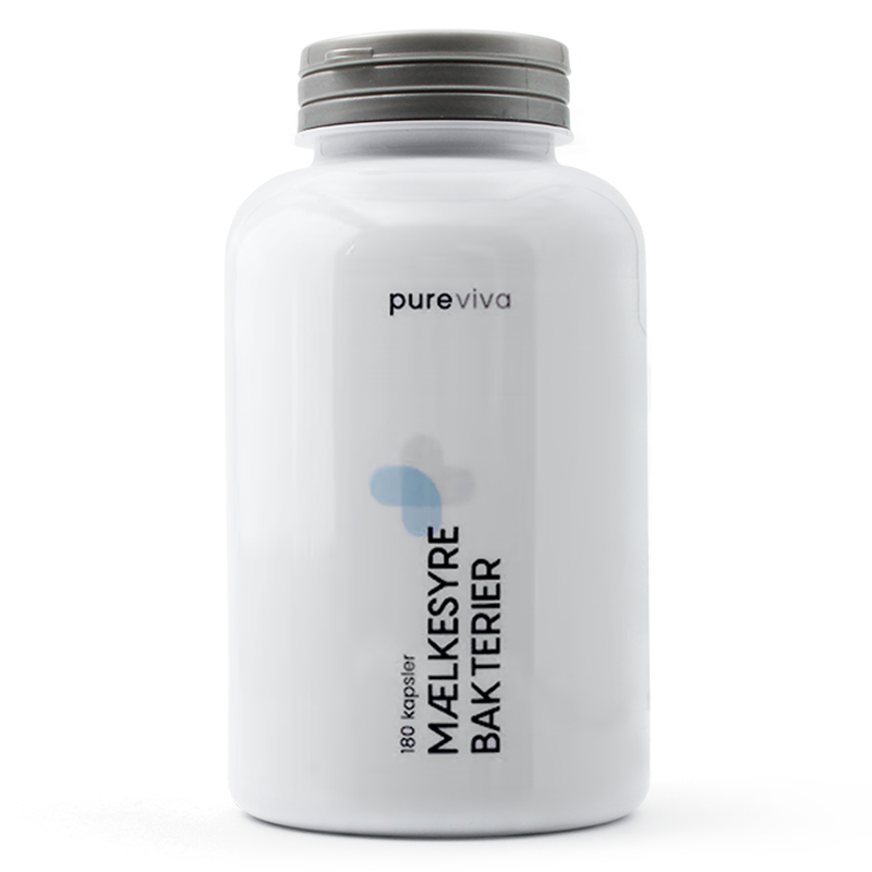 Pureviva Mælkesyrebakterier (180 kaps)
