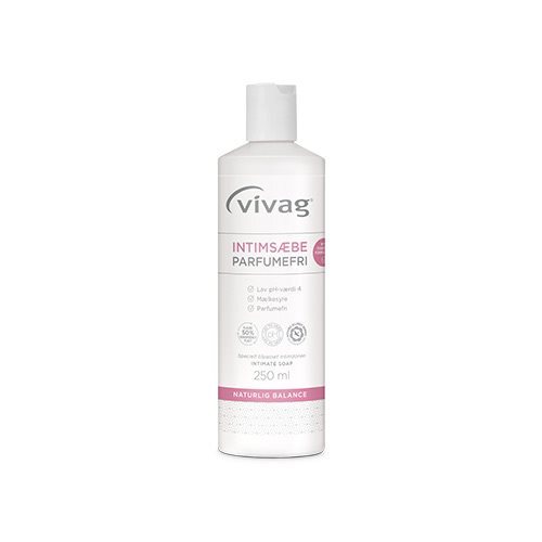 Vivag Intimsæbe Parfumefri - 250 ml.
