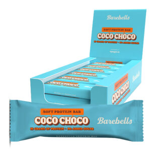 Barebells Coco Choco (12x55g) - Blød og sukkerfri kokosbar med højt proteinindhold