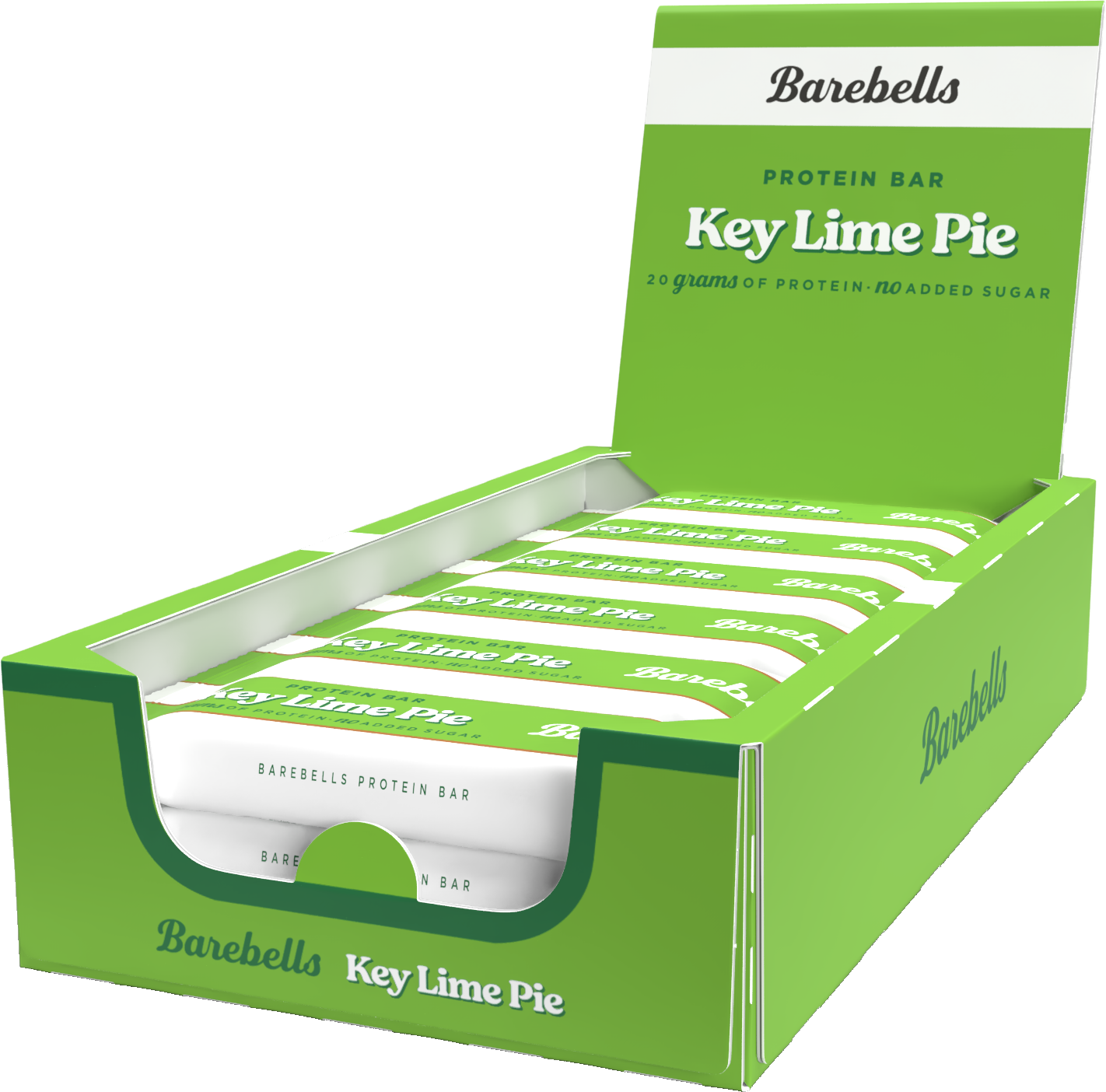 Barebells Protein Bar - Key Lime Pie (12x 55g) - Proteinbarer