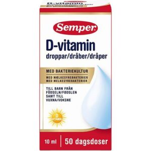 BioGaia D-vitamindråber Semper - 10 ml.