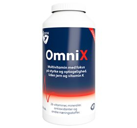 BioSym OmniX u. jern og k-vitamin 300 tabl. UDLØB 03/26