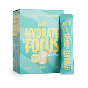 Heey! Hydrate & Focus Electrolytes - Lemon - Stick Pack - 30 stk.