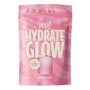 Heey! Hydrate & Glow Electrolytes + Coll-eganÂ® - Watermelon - 240 g.