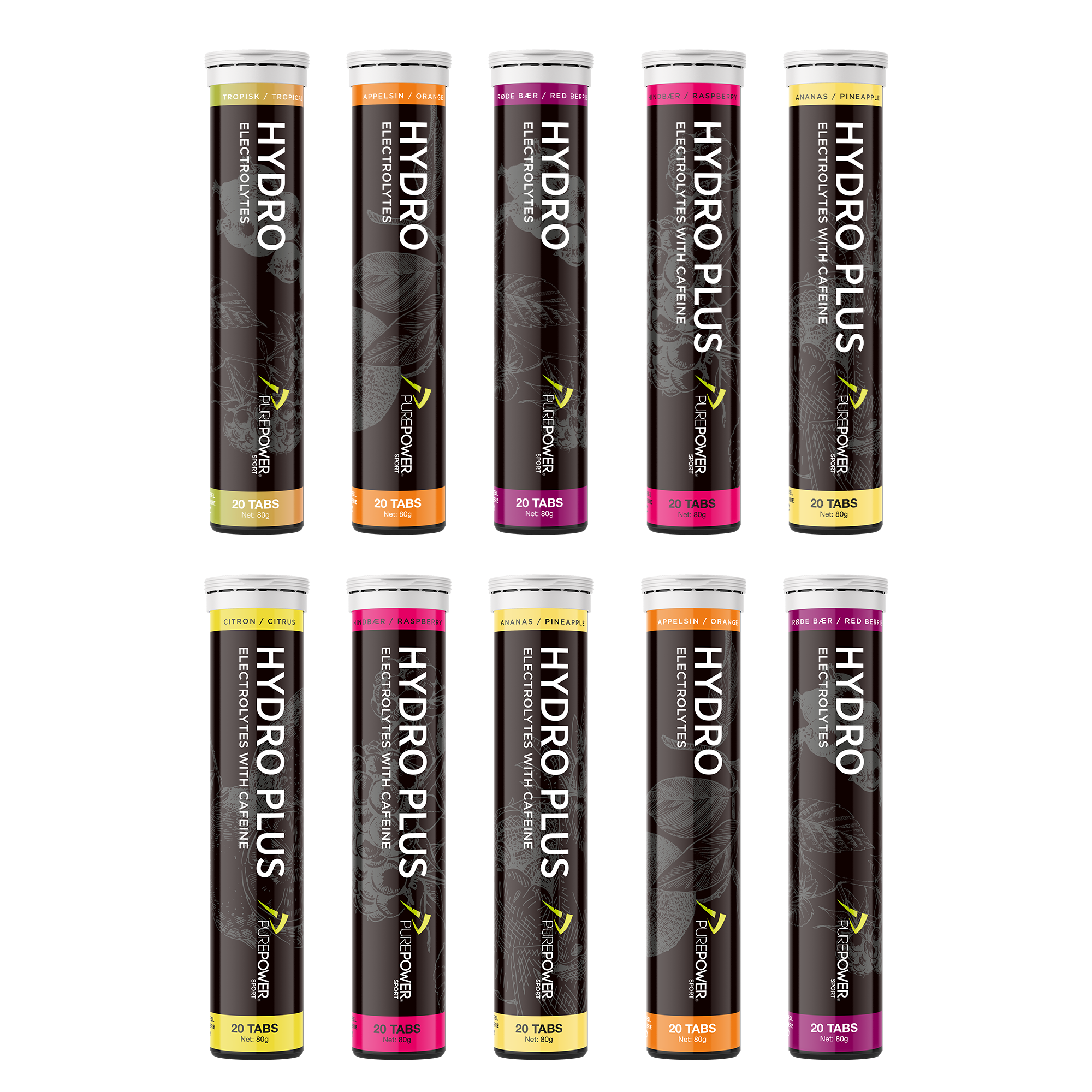 Hydro Tab elektrolytter - Mix 10