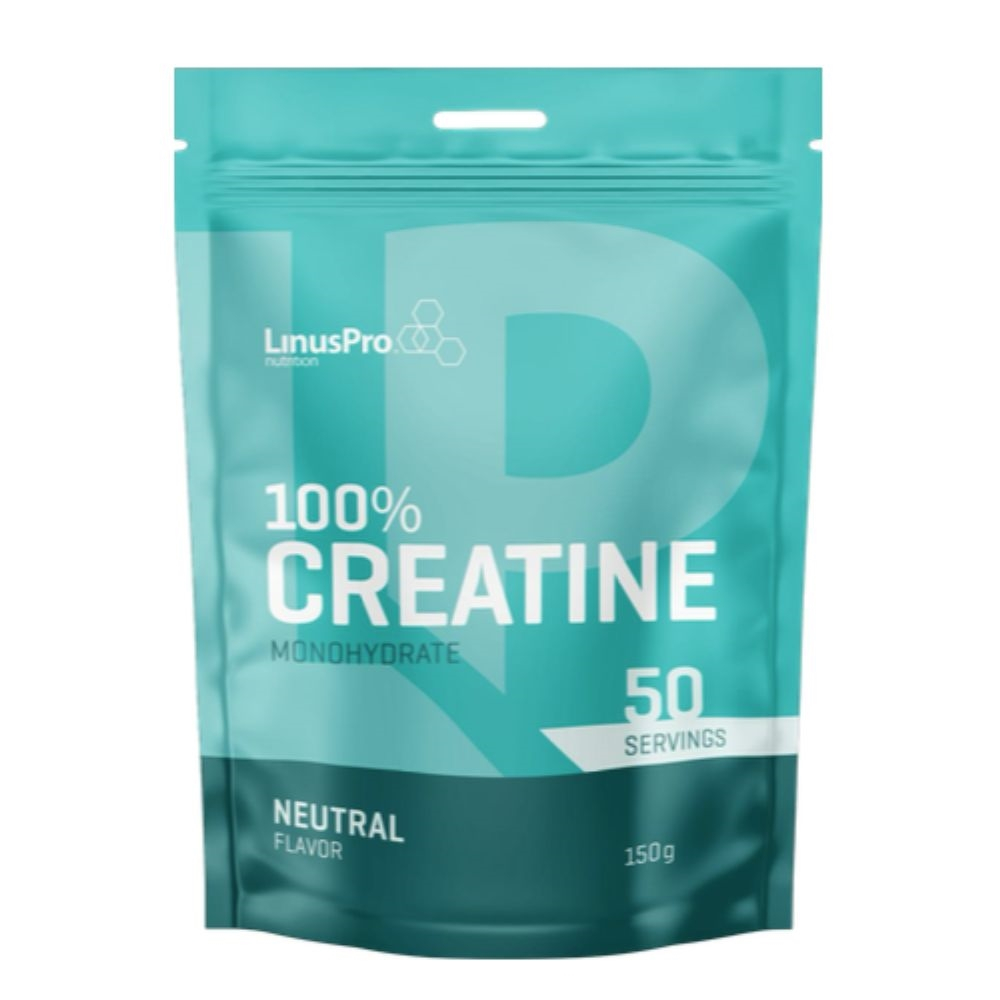 LinusPro 100% Creatine Monohydrate 150g.