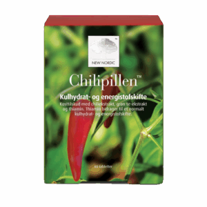 New Nordic Chilipillen • 60 tabl. DATOVARE 10/2025