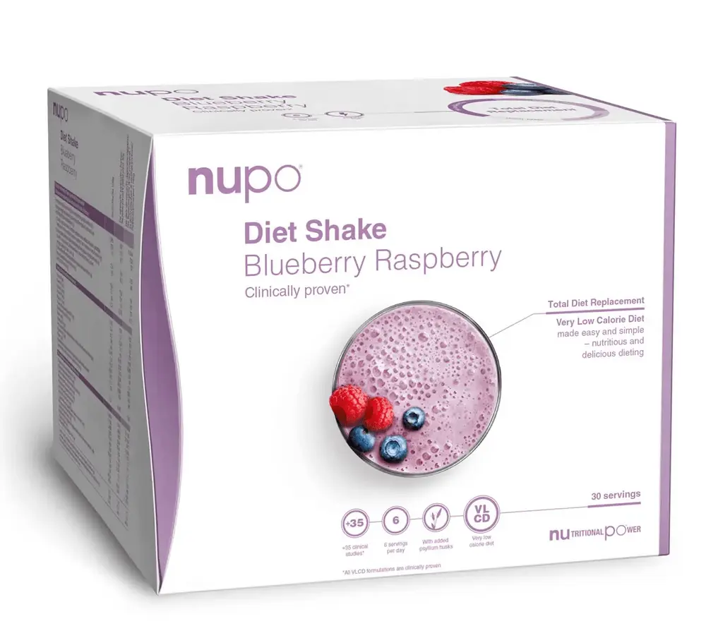 Nupo Diet Value Pack Blueberry Raspberry, 30 port.