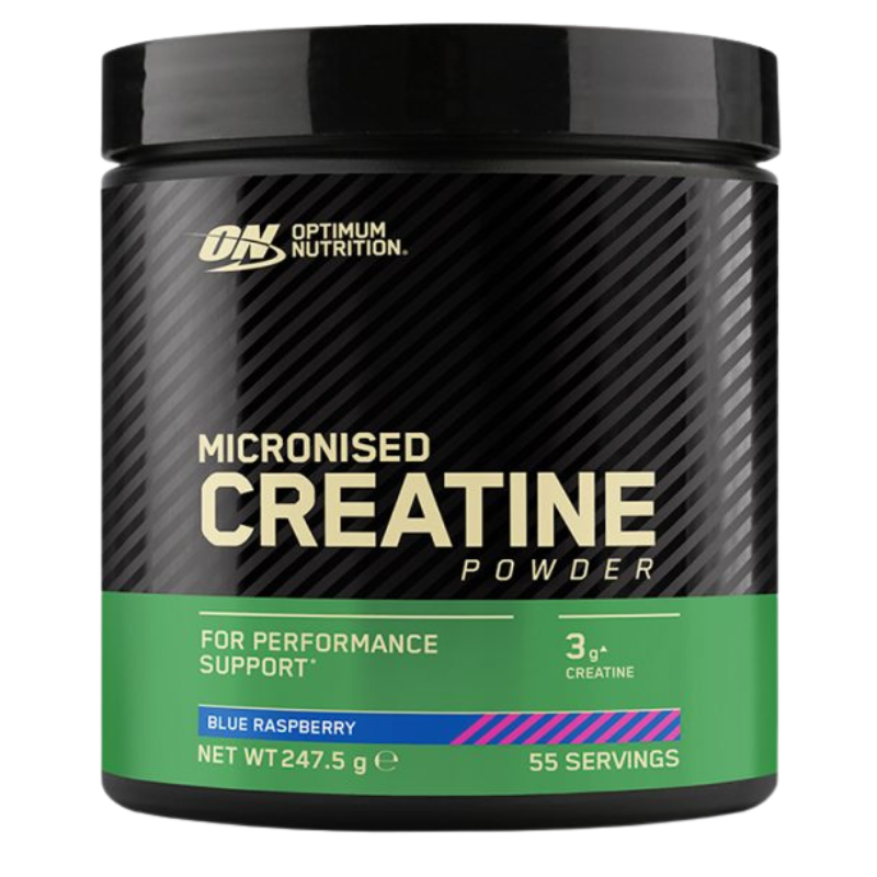 Optimum Nutrition On Flavoured Creatine Powder Blue Raspberry (247,5 g)