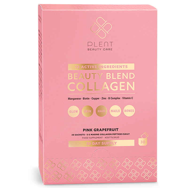 Plent Beauty Blend Collagen Pink Grapefruit 30 x 5 gr X