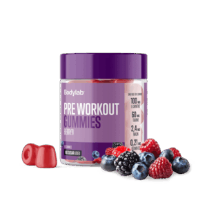 Pre Workout Gummies (60 stk) - Berry
