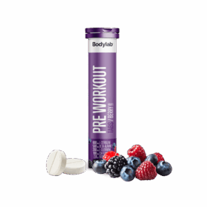 Pre Workout Tabs (20 stk) - Berry