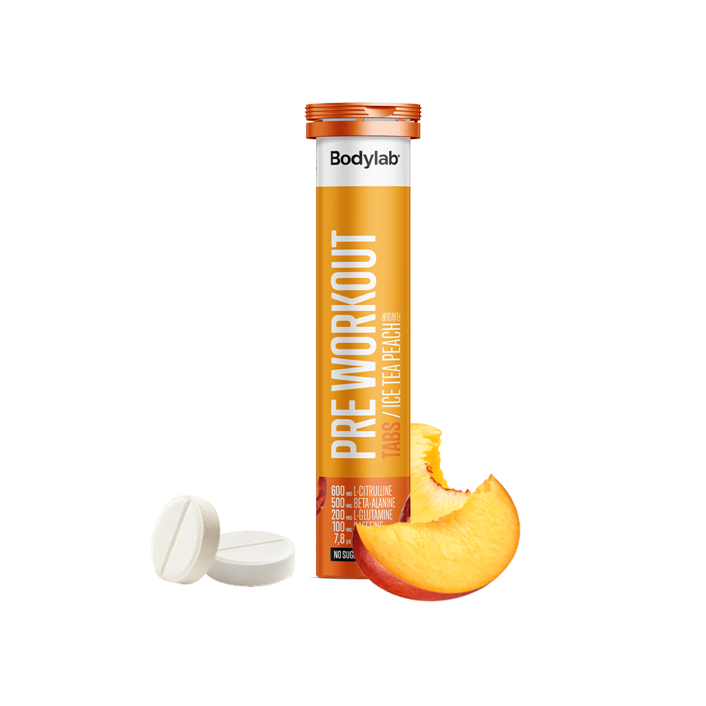 Pre Workout Tabs (20 stk) - Ice Tea Peach