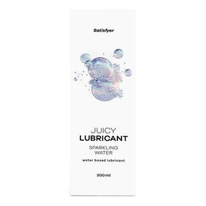 Satisfyer vandbaseret glidecreme, Sparkling Water - 300 ml.