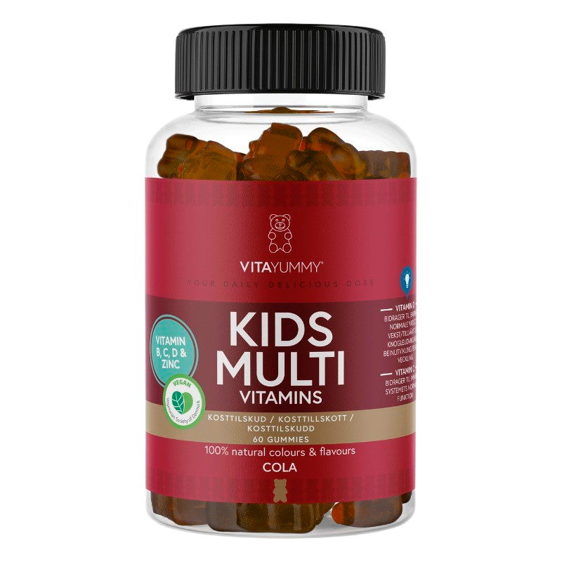 VitaYummy Kids Multivitamin Cola (60 stk)