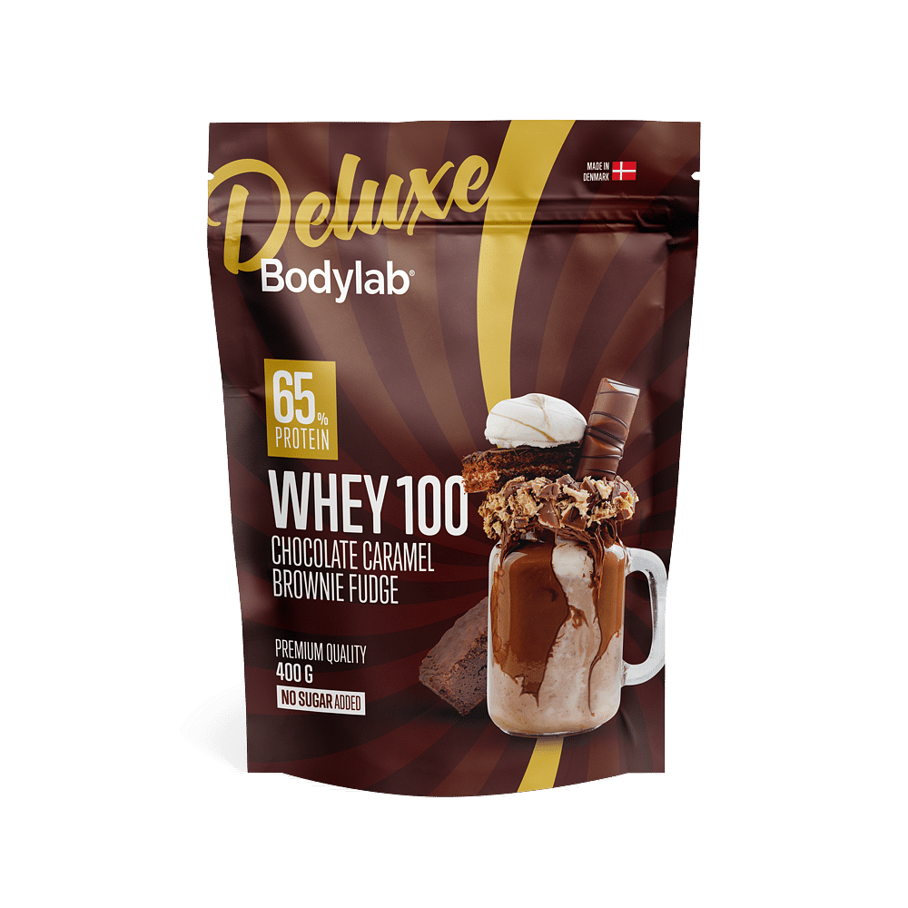Whey 100 Deluxe (400 g) - Chocolate Caramel Brownie Fudge